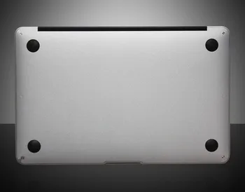 2016 NYT Sølv Skind Full Body Sticker Til MacBook Air, Pro Retina 11 12 13 15 Guard Bunden Dækker Overfladen Beskyttende Film