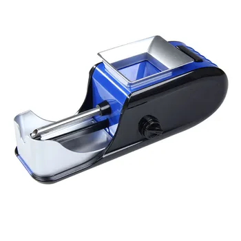 2016 Populære El Cigaret Rullende Maskine Automatisk Injektor DIY Tobak Roller Maker Machine Blå AC230V EU Stik