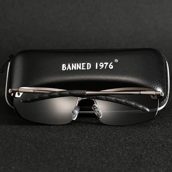 2017 anti glare Mode Polariseret Udendørs Mænd Brand Designer Solbriller metal, klassisk, kørsel kvinder sol briller oculos 3043