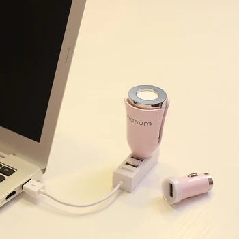 2017 Bil Aromaterapi Mat Diffuser med Dual Power USB Bil Oplader