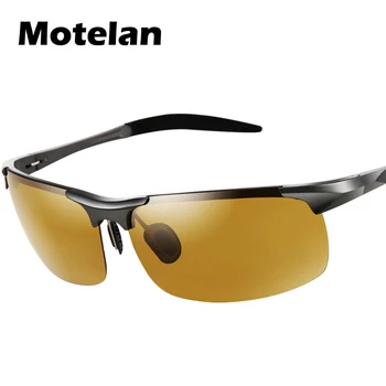 2017 Dag Nat Fotokromisk Polariserede Solbriller Mænds Solbriller til Drivere Mandlige Sikkerheden Kørsel Fiskeri UV400 Sol Briller