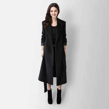 2017 Hot kvalitet vinter fashion kvinder jakke, Slank varm frakke solid farve Overfrakke gratis fragt