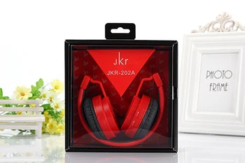 2017 Hot Salg JKR-202a Foldbar Trådløs Bluetooth-Hovedtelefon Stereo Musik bas Headset Med Mic MP3 FM-Radio, Hovedtelefon Til iOS-En
