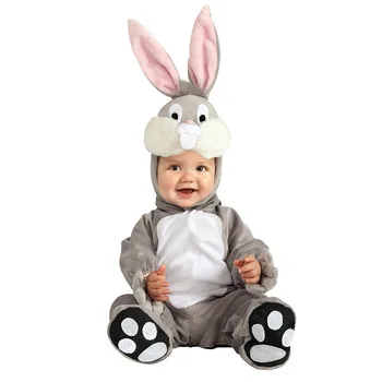 2017 Karneval, Halloween Outfits Baby Drenge Piger Kostume Dyr Cosplay Rompers Buksedragt Småbørn Spædbarn Tøj Bat/Elf/Hvalp