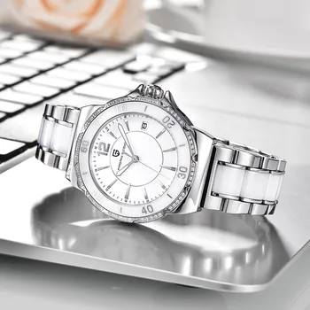 2017 Luksus Mærke Pagani Design Ure Kvinder Multifunktionelle Reloj Mujer Quartz armbåndsur Sport Dykke 30m relogio feminino