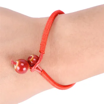 2017 Mode Red String Armbånd, Håndlavet Keramik Tilbehør Honning Elsker kvinder gave Oprindelige Design For Heldig Smykker pige