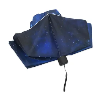 2017 Mælkevejen Paraply Stjernehimmel Parasoller Regn Kvinder Parasol Kvindelige Plegable Sombrillas Paraguas Mujer Mode