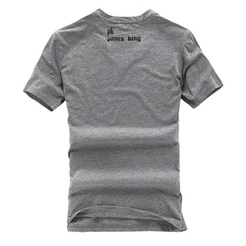 2017 mænd er t-shirts, Korte Ærmer slim fit- cotton V-neck t-shirt til mænd gratis forsendelse i 2 farver, 8-størrelse