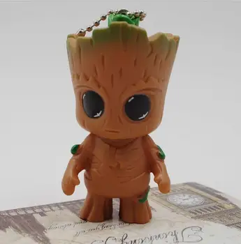 2017 NY 7,7 cm anime figur Guardians of the Galaxy 2 baby action figur collectible model legetøj brinquedos DJ Træet Mand legetøj