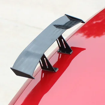 2017 Ny Bil styling, auto spoiler mini bagskærm mærkat for Ford Fiesta Fiesta ST Fem Hundrede Flex Focus RS Focus ST Freestyle
