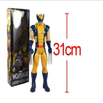 2017 Ny Gratis Fragt Marvel Super Hero X-men Wolverine PVC-Aktion Figur Collectible Toy 12
