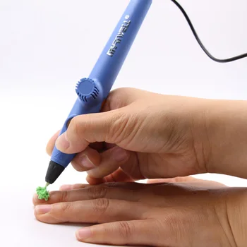 2017 ny Myriwell 3D-Print Penne RP-200A USB Lav Temperatur 3D Doodle Pen med PCL-materiale, der er sikkert for Børnene at Tegne Gaver