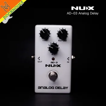 2017 Ny NUX AD 3 Forsinkelse Guitar-effekt-Pedal Analog Delay-effekt 600ms Varm og Glat true bypass-gratis fragt