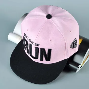 2017 ny Runing Brev Snapback Baseball Cap Camouflage Hip Hop Hat Til Mænd, Kvinder Street Dance Mode Aba Repressalier Pink