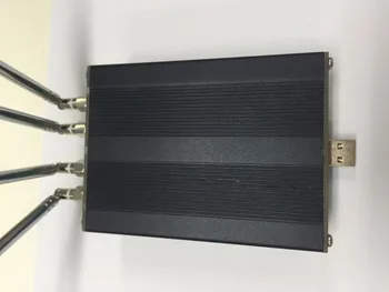 2017 Ny verison Aluminium Kabinet, Sort Dække sagen shell USB fælles brug for LimeSDR Kalk SDR Type-En Type-B