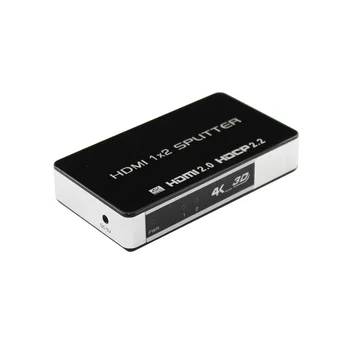 2017 Nye 4K UHD HDMI-2.0 Splitter 1 × 2 HDCP 2.2 3D-1 Input 2 Output Repeater Hub, en Switch-Boks 1080p 4kx2k For Blu-ray DVD HDTV