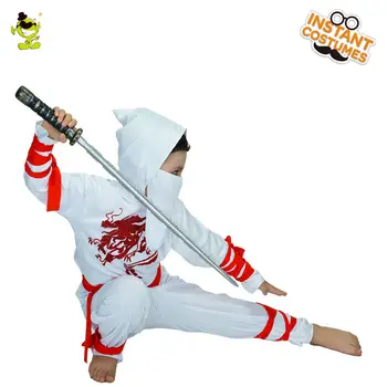 2017 Nye Drenge Hvide Ninja Barn Kostumer Skræmmende Horror-Bloody Halloween Kostumer, Cosplay Fancy Kjole Kostumer Til Børn Drenge