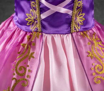 2017 Nye Prinsesser Askepot Kjole Børn Sne Hvid Prinsesse Kjoler Rapunzel Børn Party Cosplay Kostume Tøj