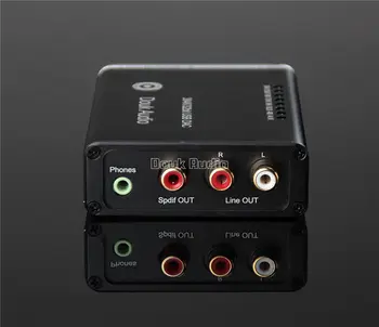 2017 Nyeste Douk Lyd HiFi Mini PCM5102 USB-XMOS DAC 384K/32bit Afkode Forstærker lydkort Gratis Fragt