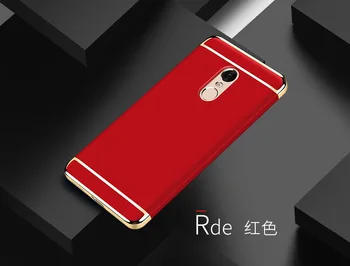 2017 Nyeste til Xiaomi Redmi Note 4 Telefon Sag, farverige galvanisering beskyttende Hårdt PC cover tilfældet for xiaomi redmi note 4