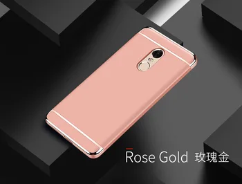2017 Nyeste til Xiaomi Redmi Note 4 Telefon Sag, farverige galvanisering beskyttende Hårdt PC cover tilfældet for xiaomi redmi note 4
