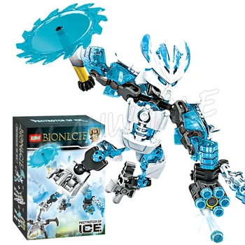 2017 Protector af Jungle, Sten, Vand, Is, Ild, Jord Bionicle Hero Model byggesten Gaver Legetøj Mursten Kompatibel Med lego