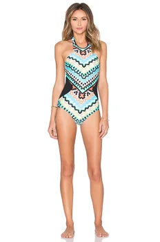 2017 Sommer styles polstret halterneck print push up sexet bikini sæt kvinder badetøj konjunktion beach bikini badedragt badedragt