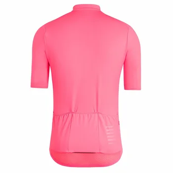 2017 SPEXCEL Top kvalitet High-Vis-Pink Pro Team aero trøje korte ærmer mænd eller kvinder race cut pink stof cykling shirt
