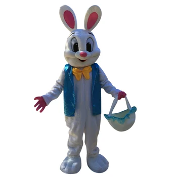2017 Sælger Som Varmt Professionel Påske Bunny Maskot Kostumer Kanin Voksen Gratis Fragt