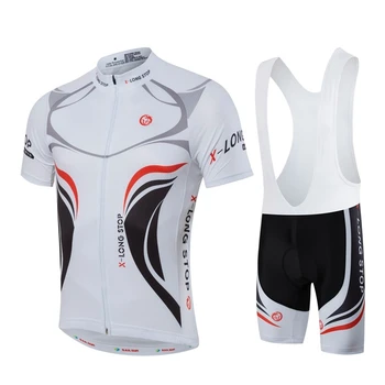 2017 Trøje Hvid ciclismo ropa toppe / Team cykel / cykler / MTB tøj / jakke / t-shirt for menneskets Cykling Tøj