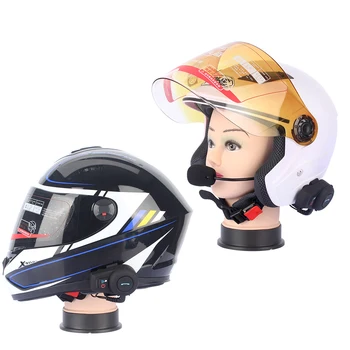 2017 Version Med FM-3 ryttere vandtæt bt bluetooth-samtaleanlæg samtaleanlæg headset til motorcykel moto hjelm intercommunicador
