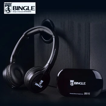 2018 Bedste Originale Bingle B616 Multifunktion med Mikrofon stereo Trådløse FM-Radio med MP3-PC-TV Audio Headset Hovedtelefoner