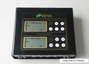 2018 Fod detox maskine dual-ion rense mund detox spa-enhed for dual person bruge ioniske fod detox maskine ion detox spa