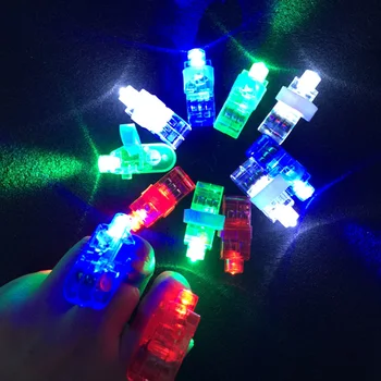 2018 Fremme 100pcs Finger Lys Skinnende Neon Stick Bjælker Led-Ring Lysende Toy Glød Dans Skinnende Festlig Begivenhed Party Levering