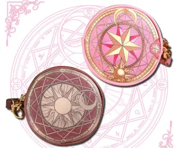 2018 Hot Salg! Forskellige Sakura magic card pige pung pung Kosmetik taske mønt lomme