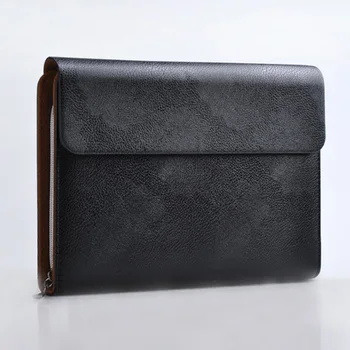 2018 Høj kvalitet kommerciel kontorartikler gavepose lynlås type bindemiddel Notesblok Fashion business notebook Lynlås taske notebook