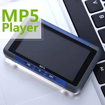2018 mode Bærbare 4GB 8GB 16GB MP5 musik afspiller med LCD-skærmen FM-radio, Video film kan være kort, Indbygget højttaler