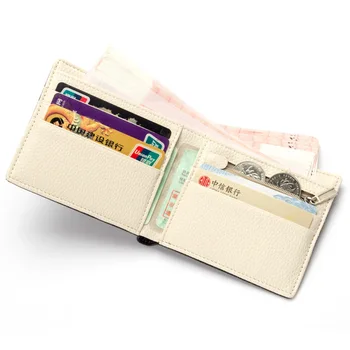 2018 Mærke Lærred Herre Tegnebøger Top Kvalitet Denim Kortholderen Multi Lommer Kreditkort Pung Mandlige Design Pung med mønter taske