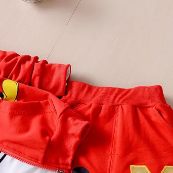 2018 Nye Børn Piger Drenge Mode Tøj Sæt, Efterår Og Vinter 3 Piece Suit Hætteklædte Pels Tøj Baby-Bomuld, Mærke Træningsdragter