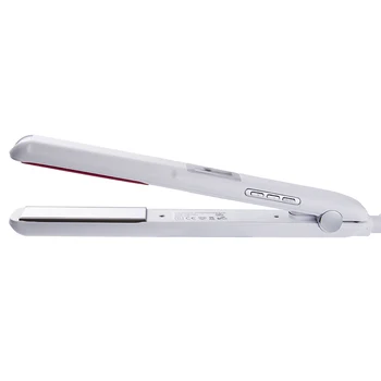 2018 nye faglige infrarød hårpleje strygejern Ultralyd gendanne beskadigede strygejern hår behandling med LED-display, hvid styling værktøj