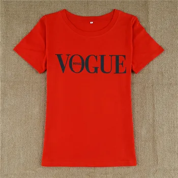 2018 Nye Harajuku Fashion T-Shirt, Toppe, MODE Brev Trykt O-hals Kvindelige T-shirt Sommer For Kvinder Rød Sort hvid t-shirt Tee