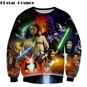 2018 Nye Kvinder/mænd Star Wars Lyssværd Anakin Skywalker Udskrive 3D-Sweatshirt Efteråret Hoody Pullover Streetwear plus størrelse S-5XL