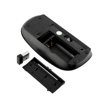 2018 Nye Mini-Usb-tilsluttet Optisk Trådløs Mus på 2,4 g Wireless Rceiver USB-Optisk Mus Til Computer, Laptop, Desktop-Pc 4 Candy Farve