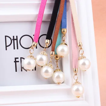 2018 Nye Mode Perlebesat Indretning Bælte Korea Solid Stil PU Læder Pearl Strikket Bælter Til Kvinder Elastisk Enkle Elegante Bælte Kvinder