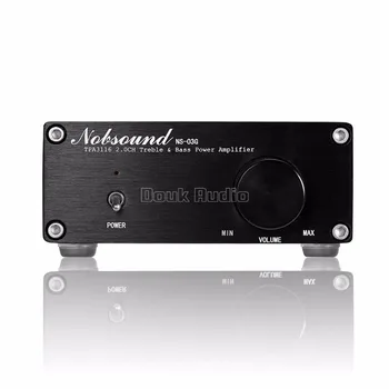 2018 Nye Nobsound 200 Watt Mini-HiFi-Forstærker med Digital Audio Stereo Musik Amp Dual-channel Sort Chassis