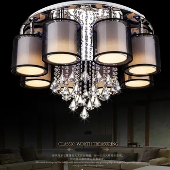 2018 overflade monteret moderne led-loftsbelysning til stuen lys armatur indendørs belysning dekorative lampeskærm Gratis Fragt