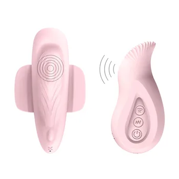 2018 Trådløs Fjernbetjening App Smart Strapon Vibrator Vibrerende trusser Klitoris vibrator Bluetooth-Vibratorer Sex Legetøj til Kvinder