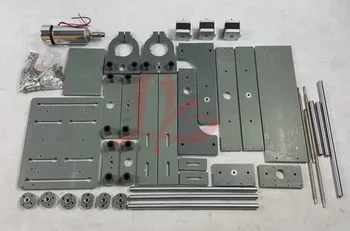 2020 DIY MINI CNC Engraving Bore-og fræsemaskine med spindel og stepper motor