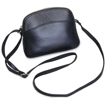 #207 2017 Ny Stil Ægte læder små messenger tasker til damer håndtasker kvindelige koskind shopping pakker enkelt skuldertaske