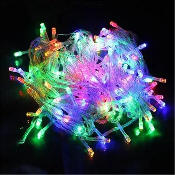 20m 9 farve AC110/220V led string lys 200 lysdioder bryllup fest xmas christmas tree dekoration lys,led christmas light
